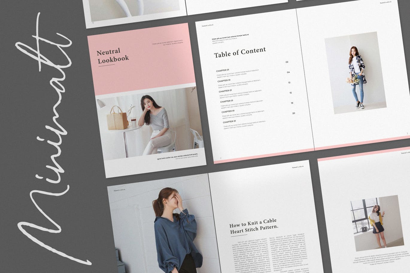 Neutral Fashion Lookbook