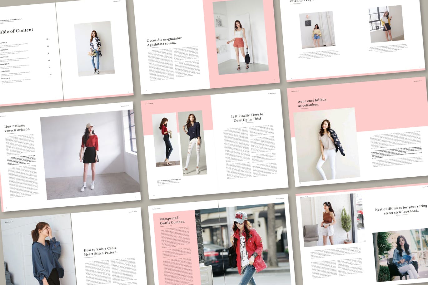 Neutral Fashion Lookbook