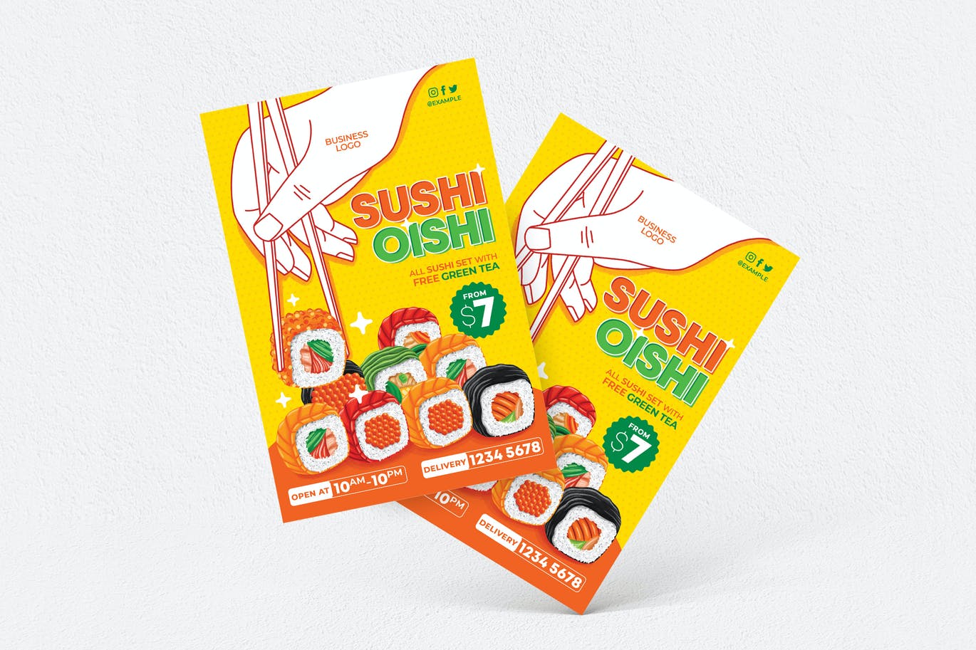 Sushi Oishi Flyer