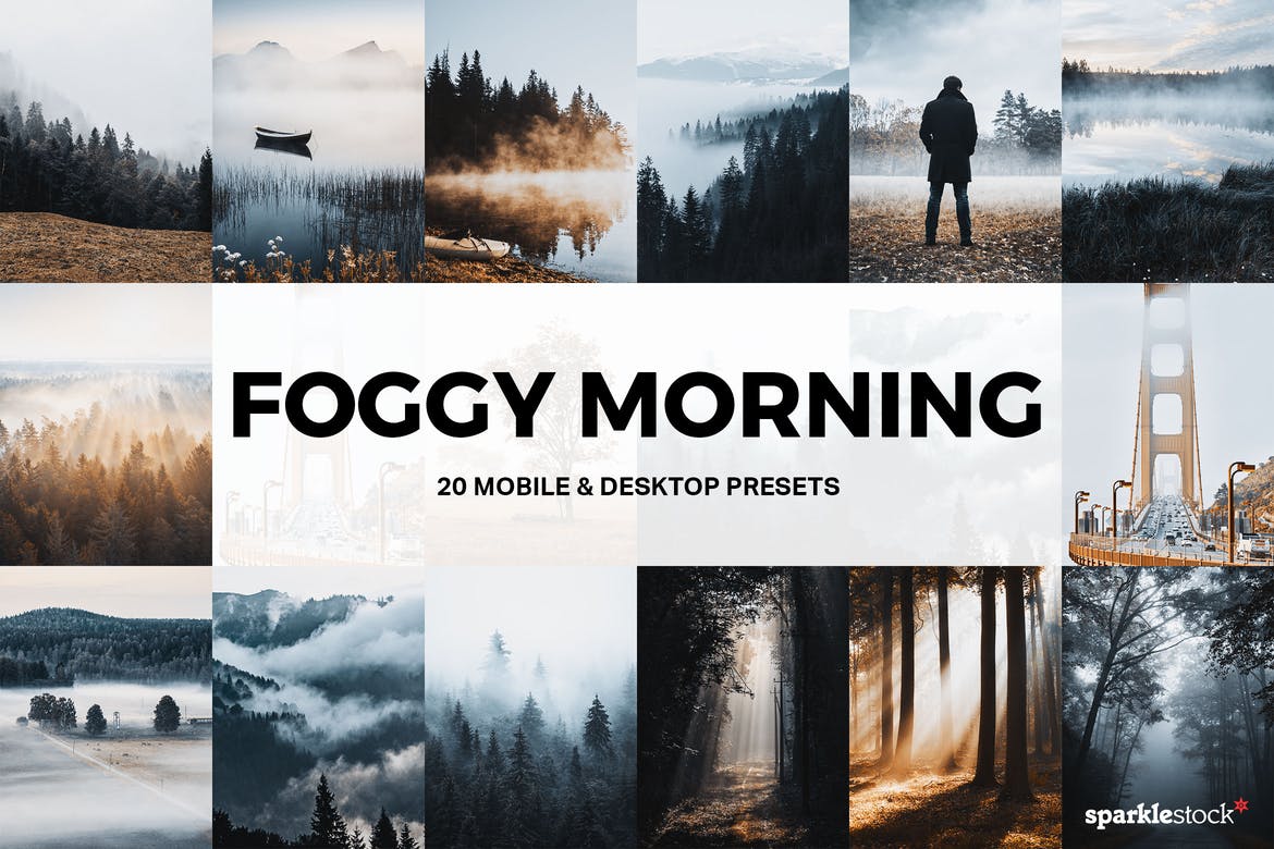 0 Foggy Morning Lightroom Presets and LUTs