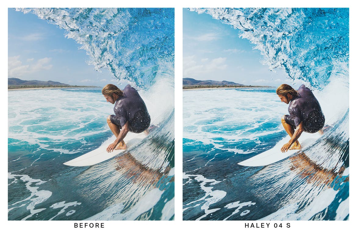 20 Surfer Lightroom Presets and LUTs