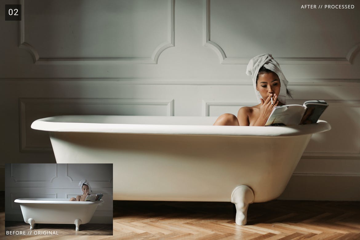 5 Clean & Natural Lightroom Presets + Mobile