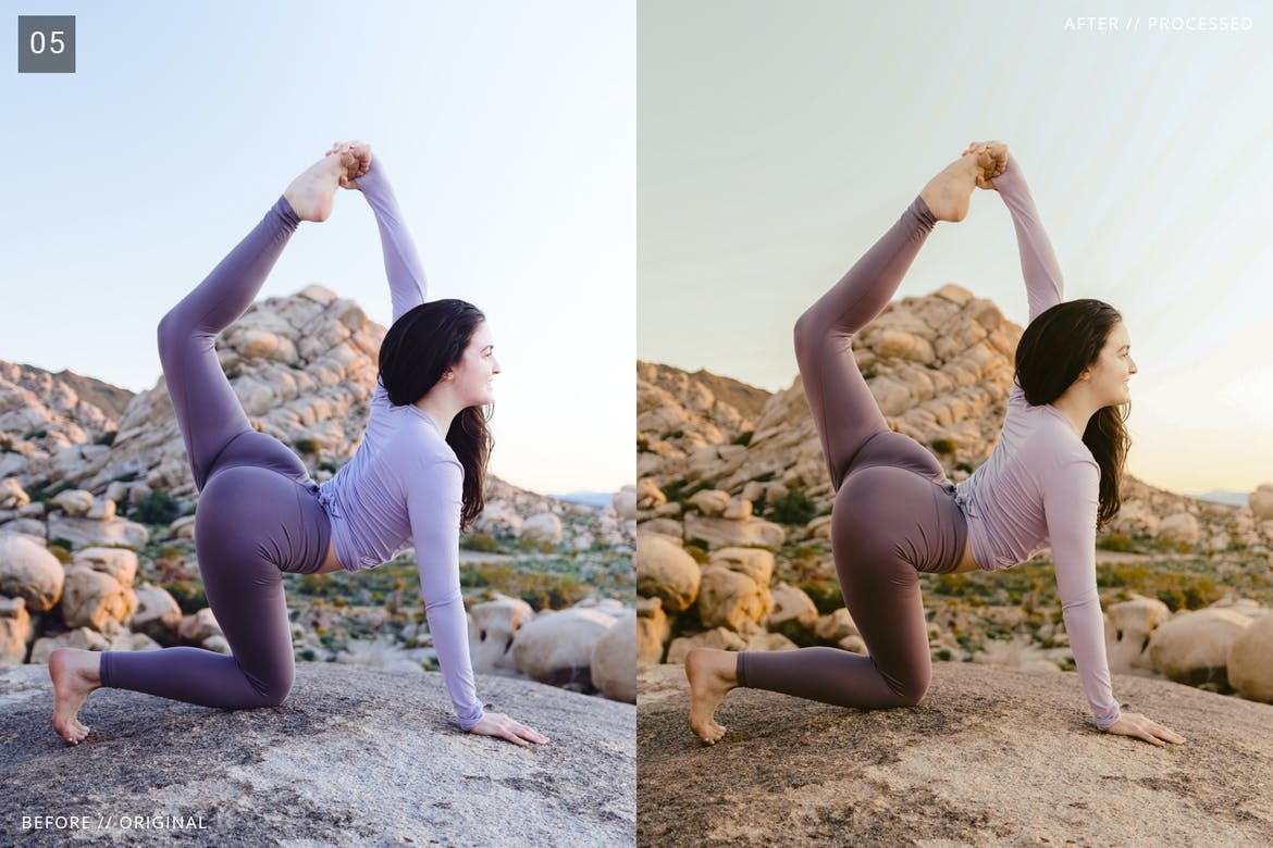 5 Clean & Natural Lightroom Presets + Mobile