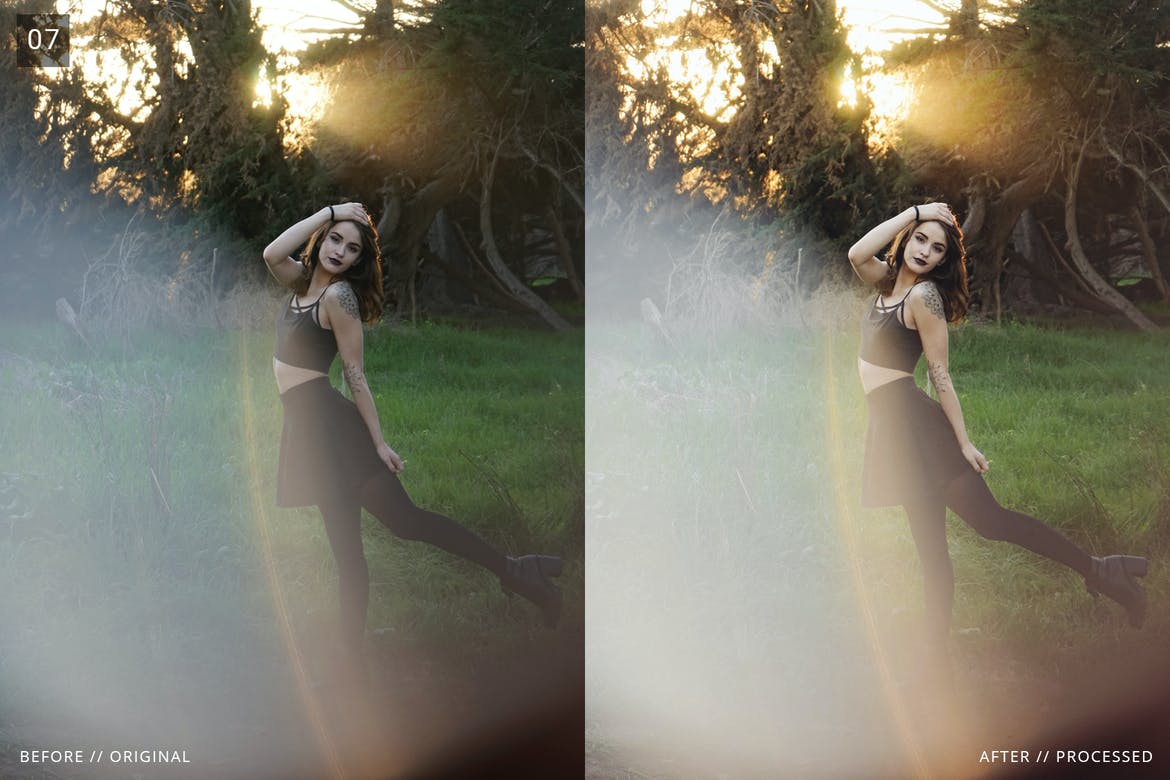 7 Natural Deep Lightroom Presets + Mobile