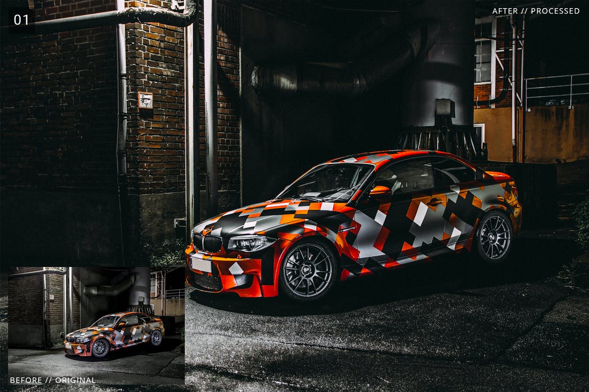 7 Pro Cars Lightroom Presets