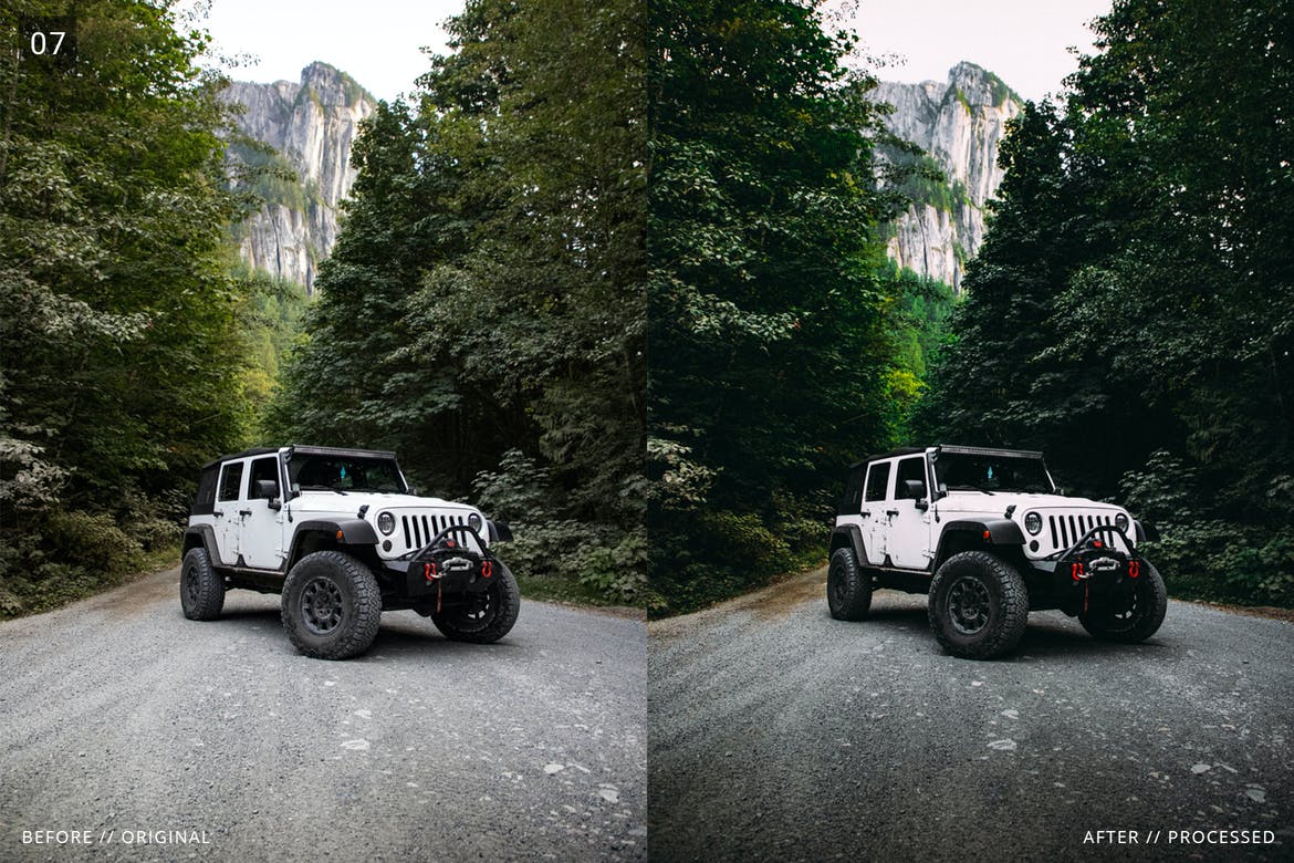 7 Pro Cars Lightroom Presets