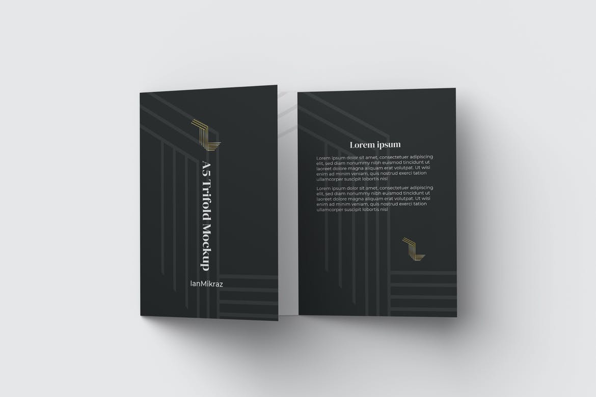 A5 Trifold Mockup V2 3
