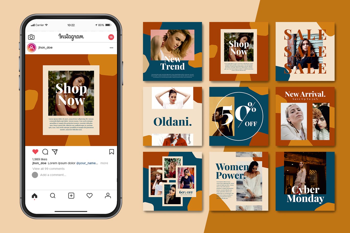 AMR Oldani Social Media Template
