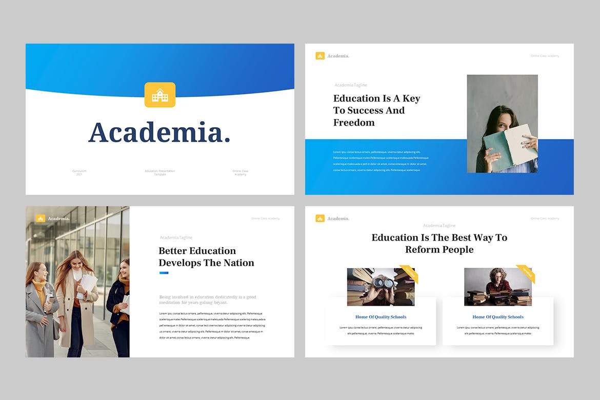 Academia - Education Google Slides Template