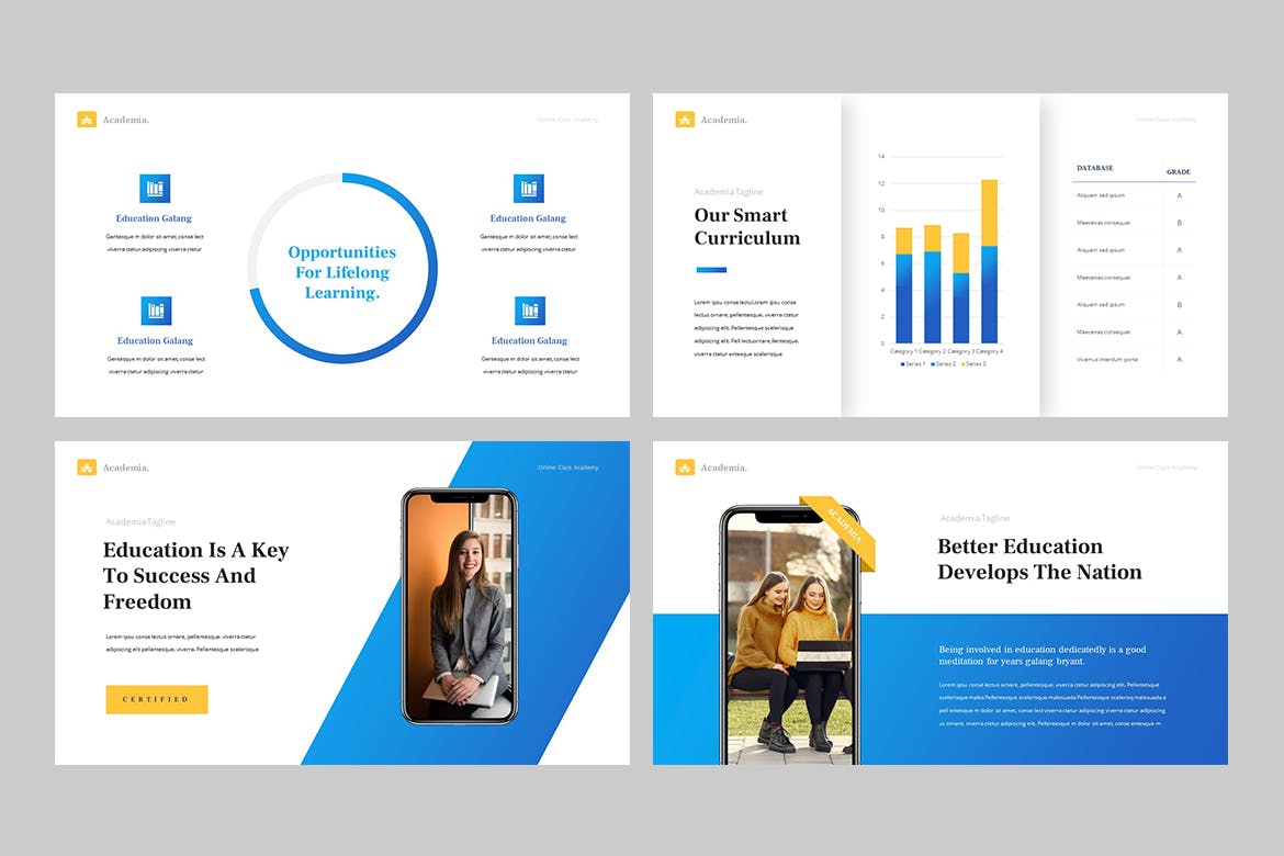 Academia - Education Google Slides Template