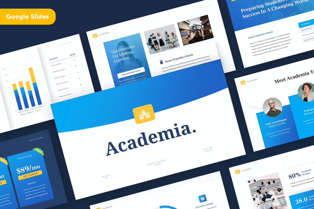 Academia - Education Google Slides Template