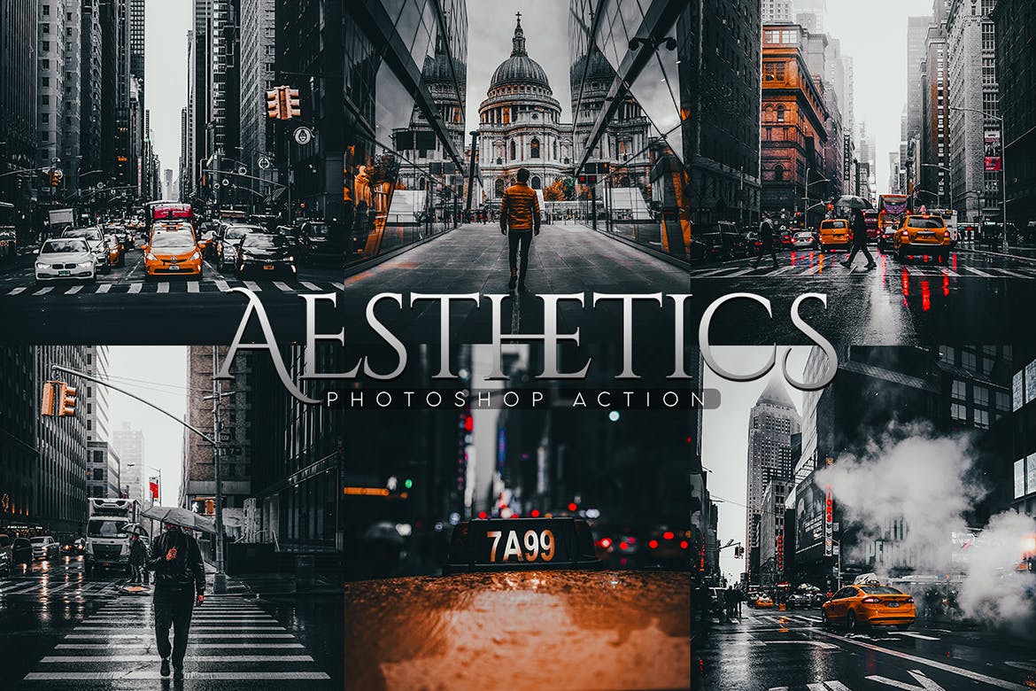 Aesthetics Photoshop Action