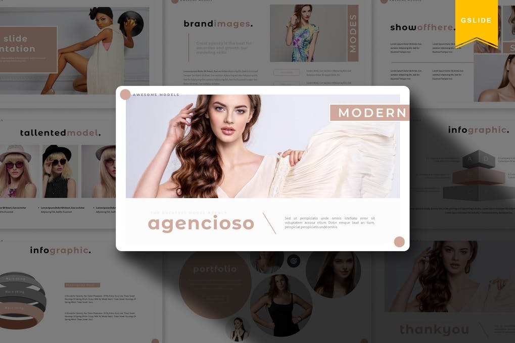 Agencioso | Google Slides Template
