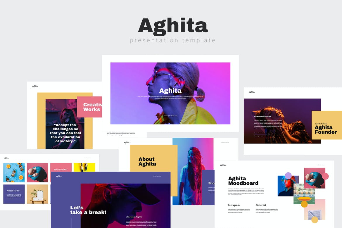 Aghita Keynote Template