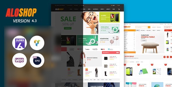 Alo Shop v4.1 - premium template for WordPress online store