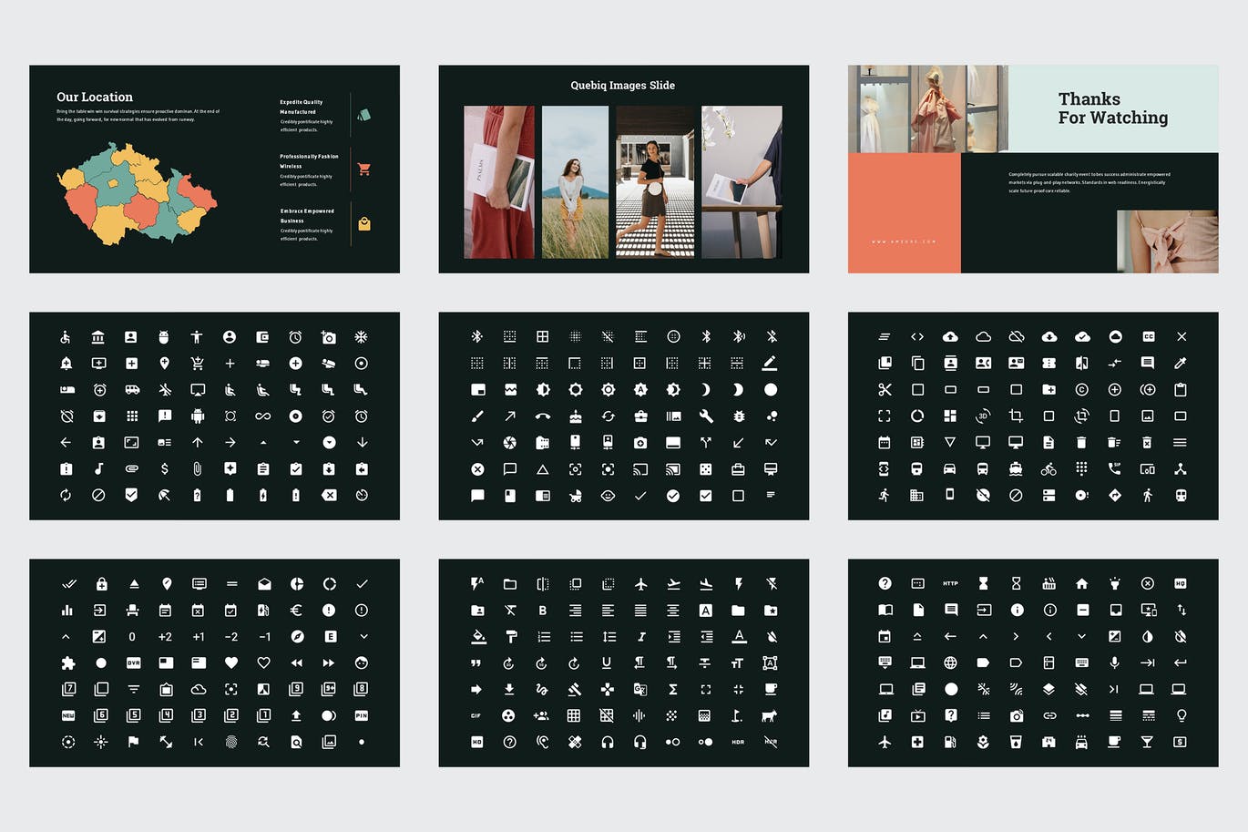 Amzore - Boutique Pitch Deck Google Slides