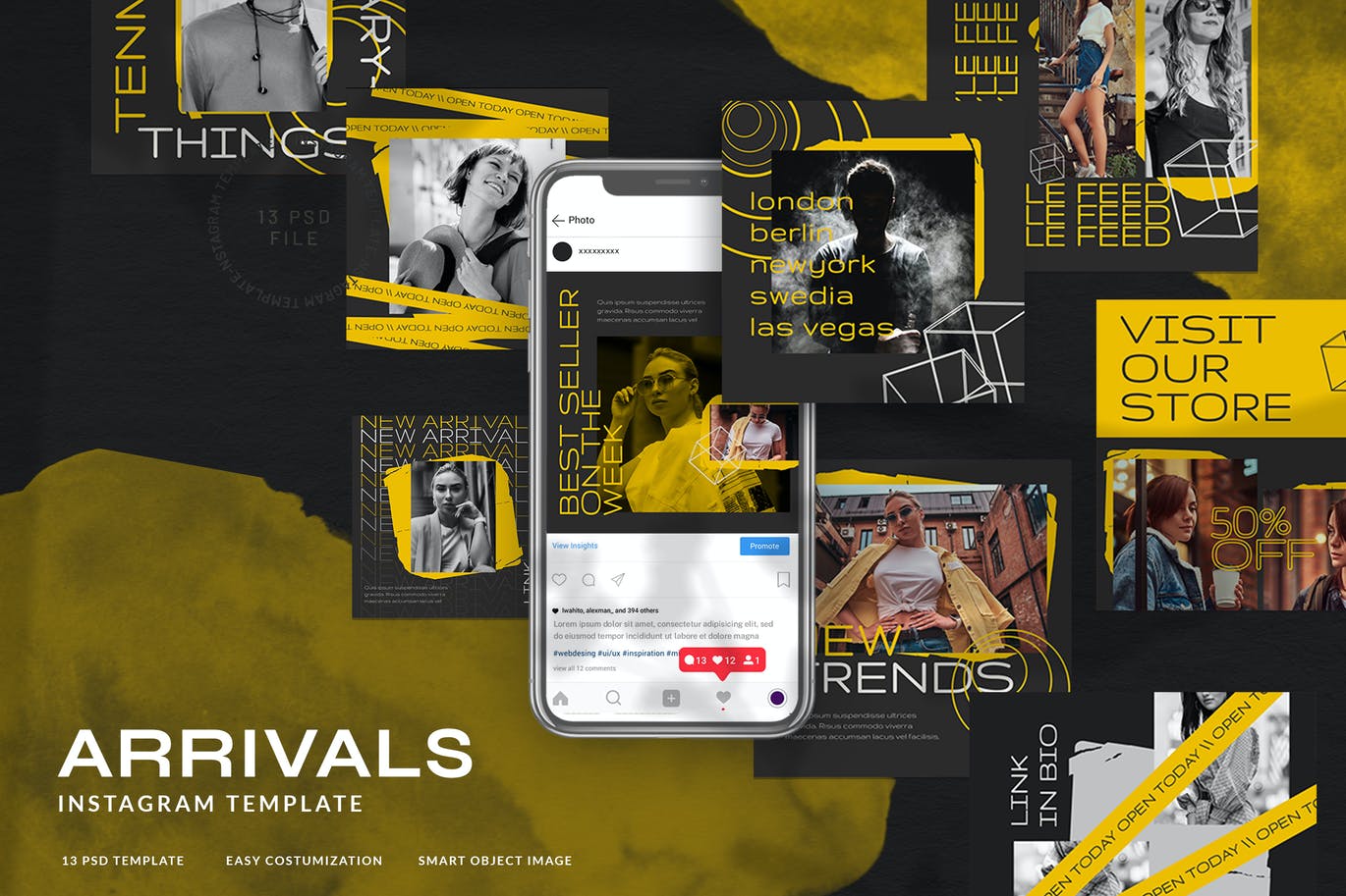 Arrivals Instagram Stories Fashion Streetwear