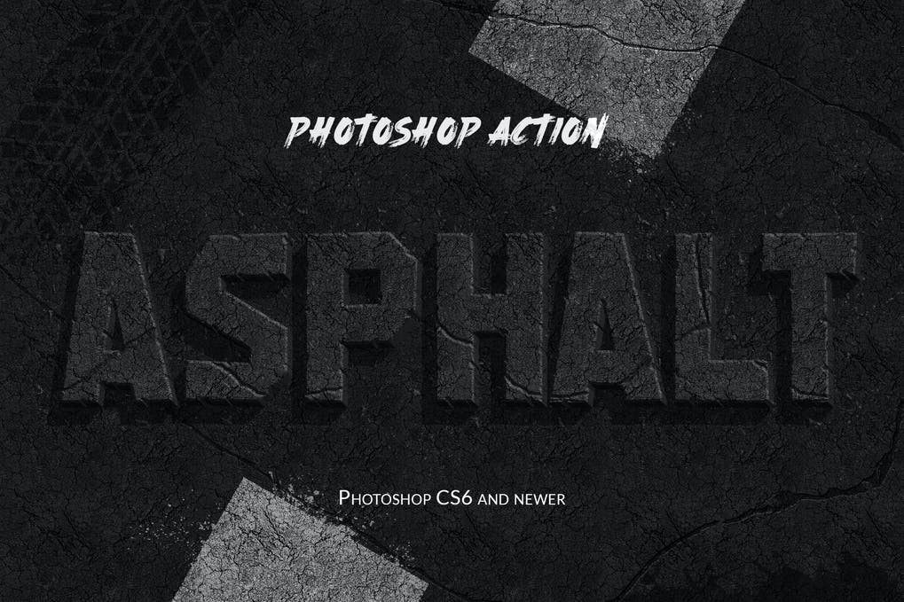 Asphalt - Photoshop Action