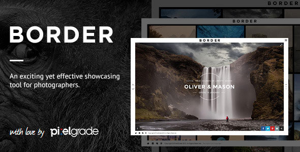 BORDER v1.9.1 NULLED - WP Theme for Photographers