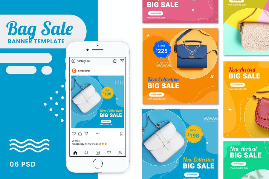 Bag Sale Banner Instagram Stories