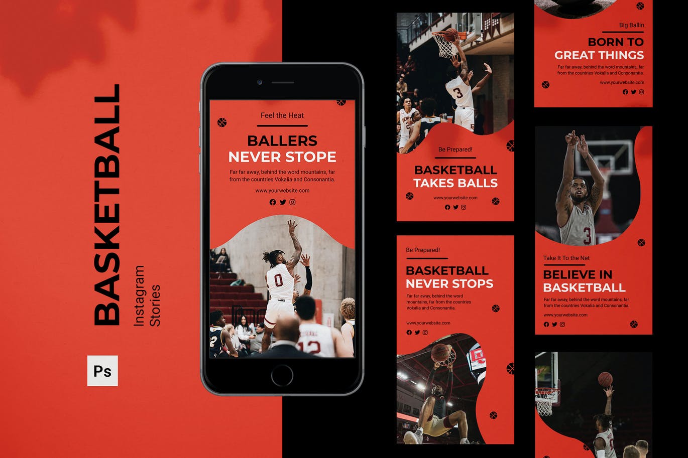 Basketball Instagram Stories