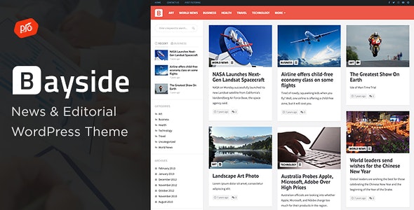 Bayside v2.0 - WP News Theme