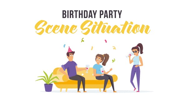 Birthday party - Scene Situation