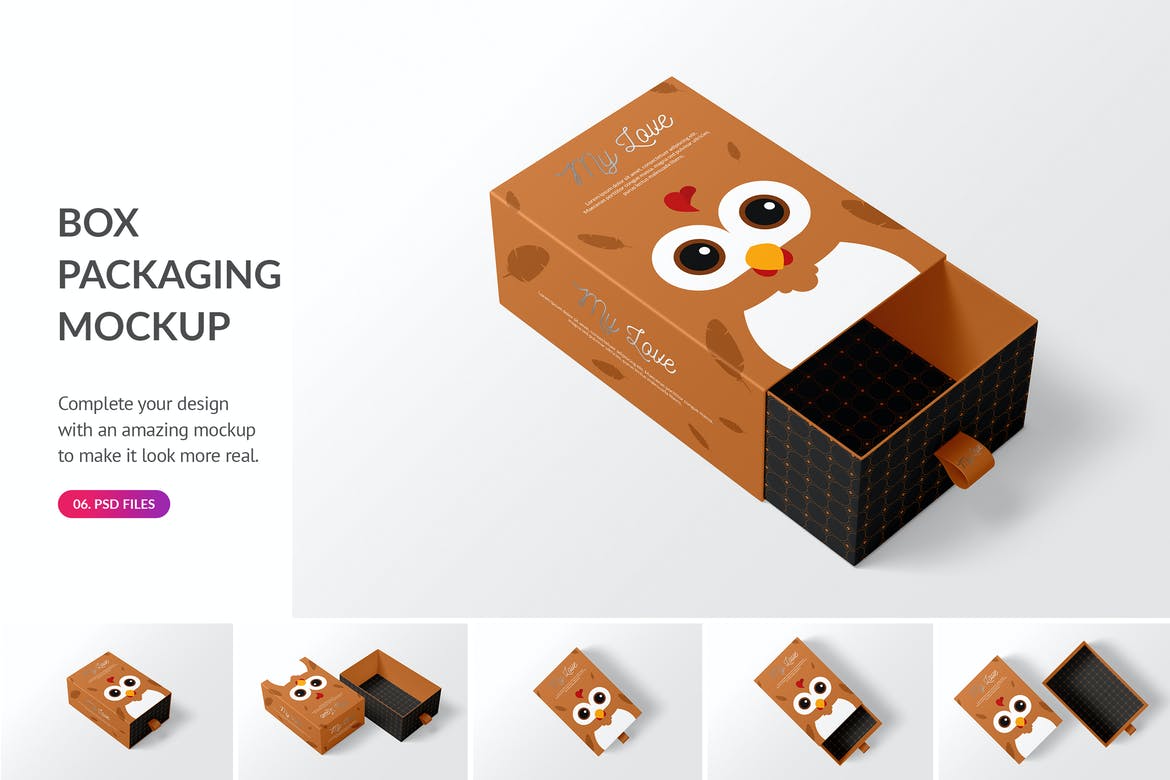 Box Packaging Mockup