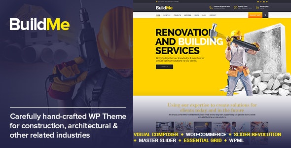 BuildMe v4.0 - WP Construction Theme