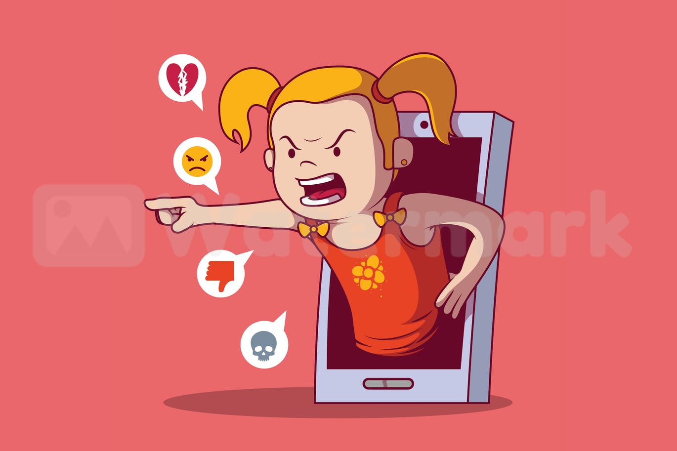 Bullying girl