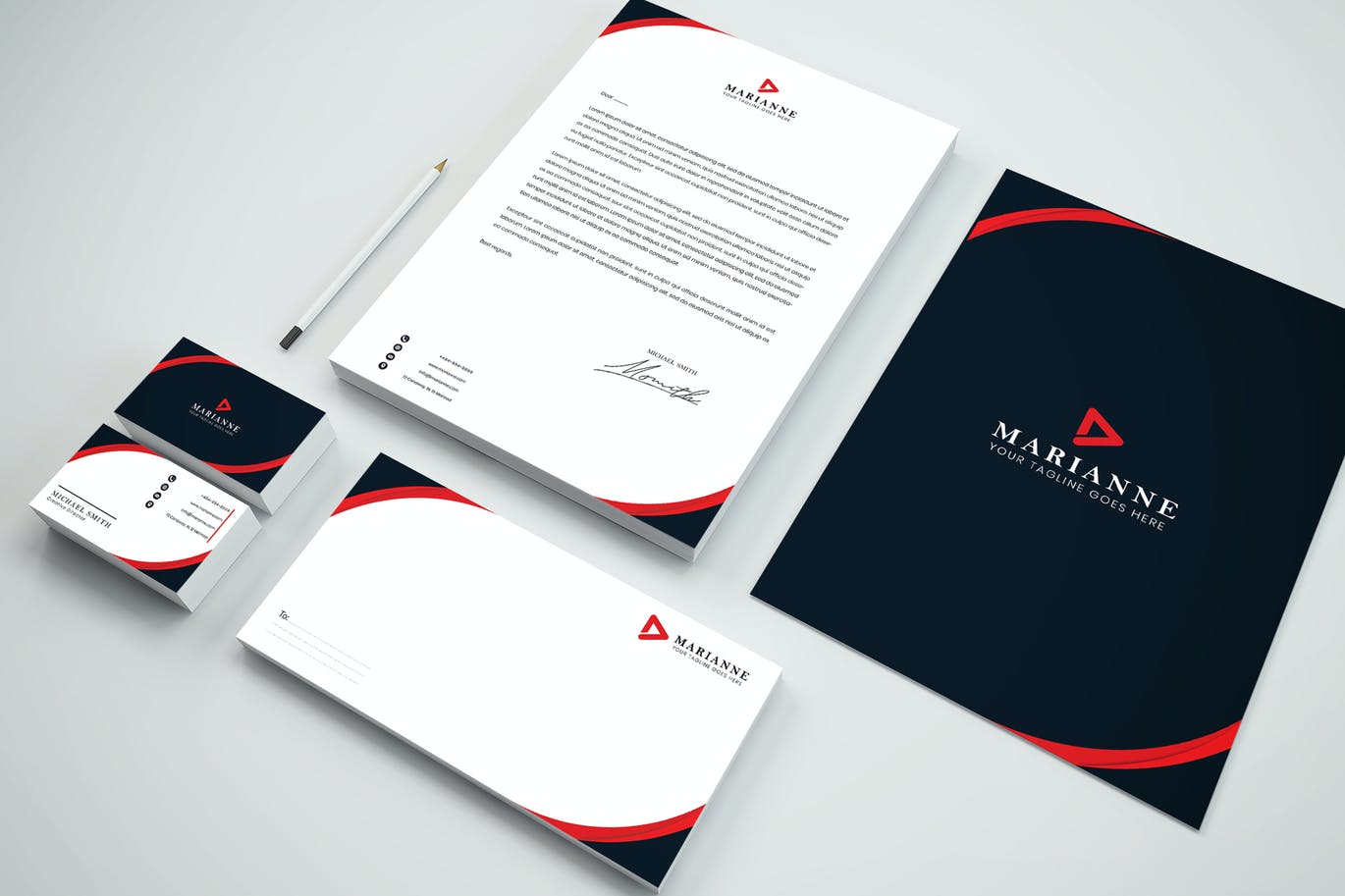 Business Branding Identity & Stationery Pack