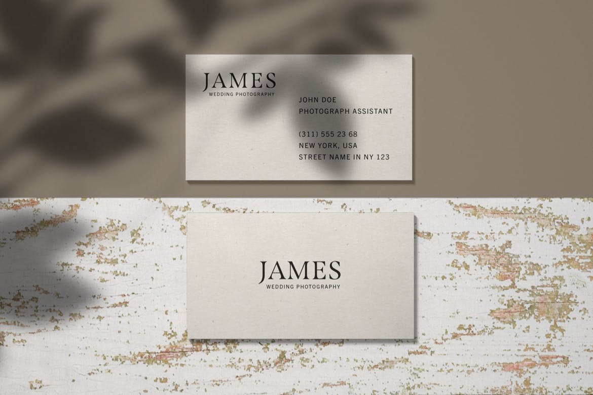 Business Card Branding Mockup