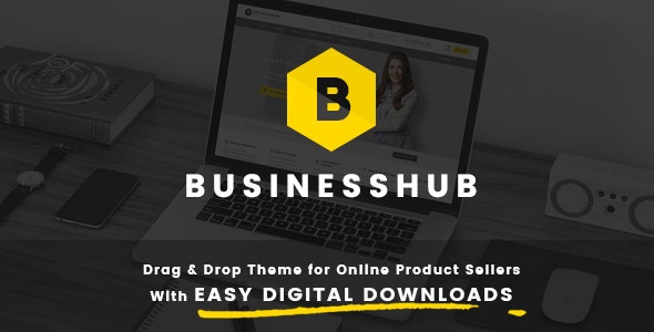 Business Hub - Responsive WordPress Theme For Online