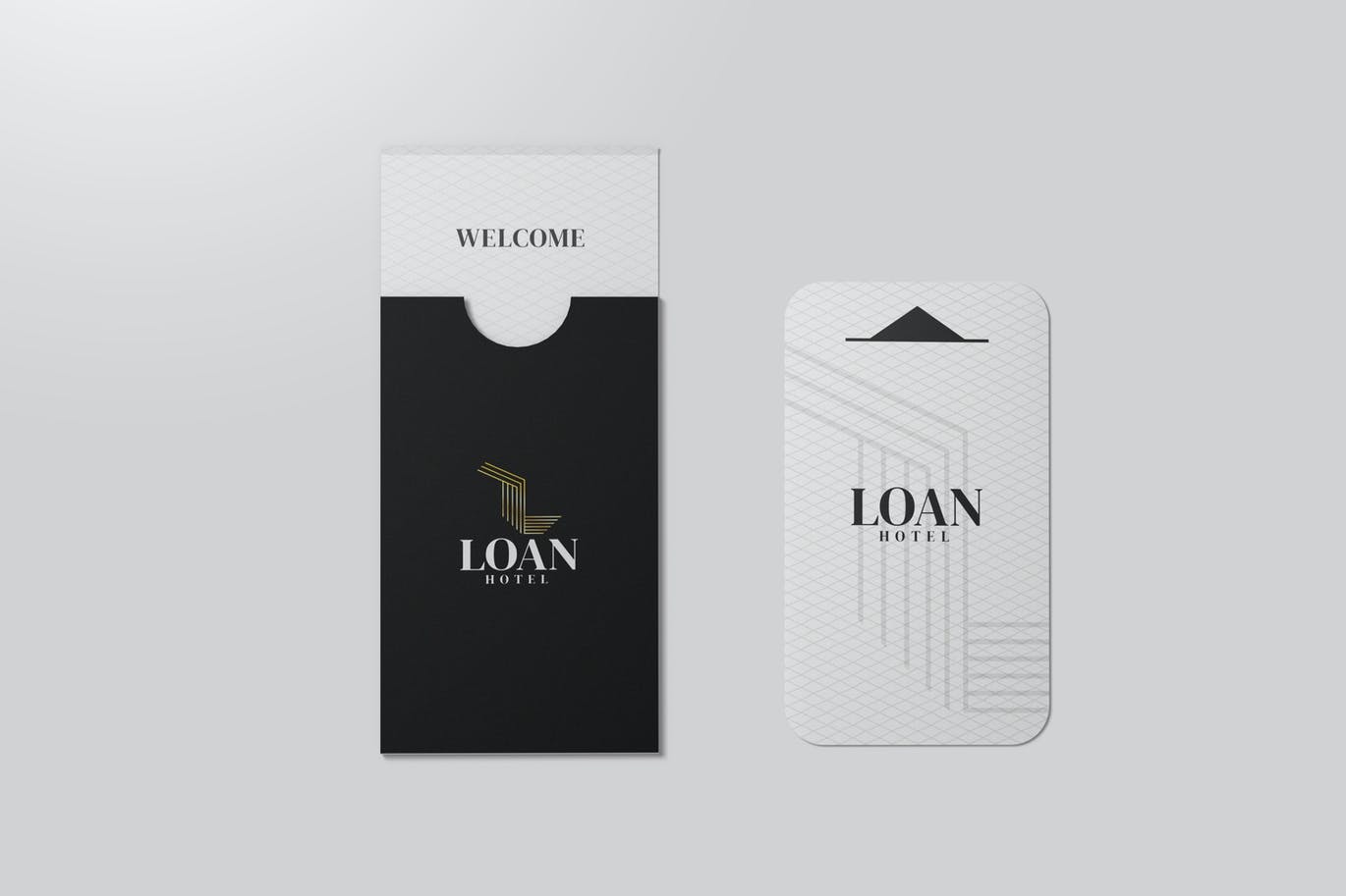 Card and Holder Mockup