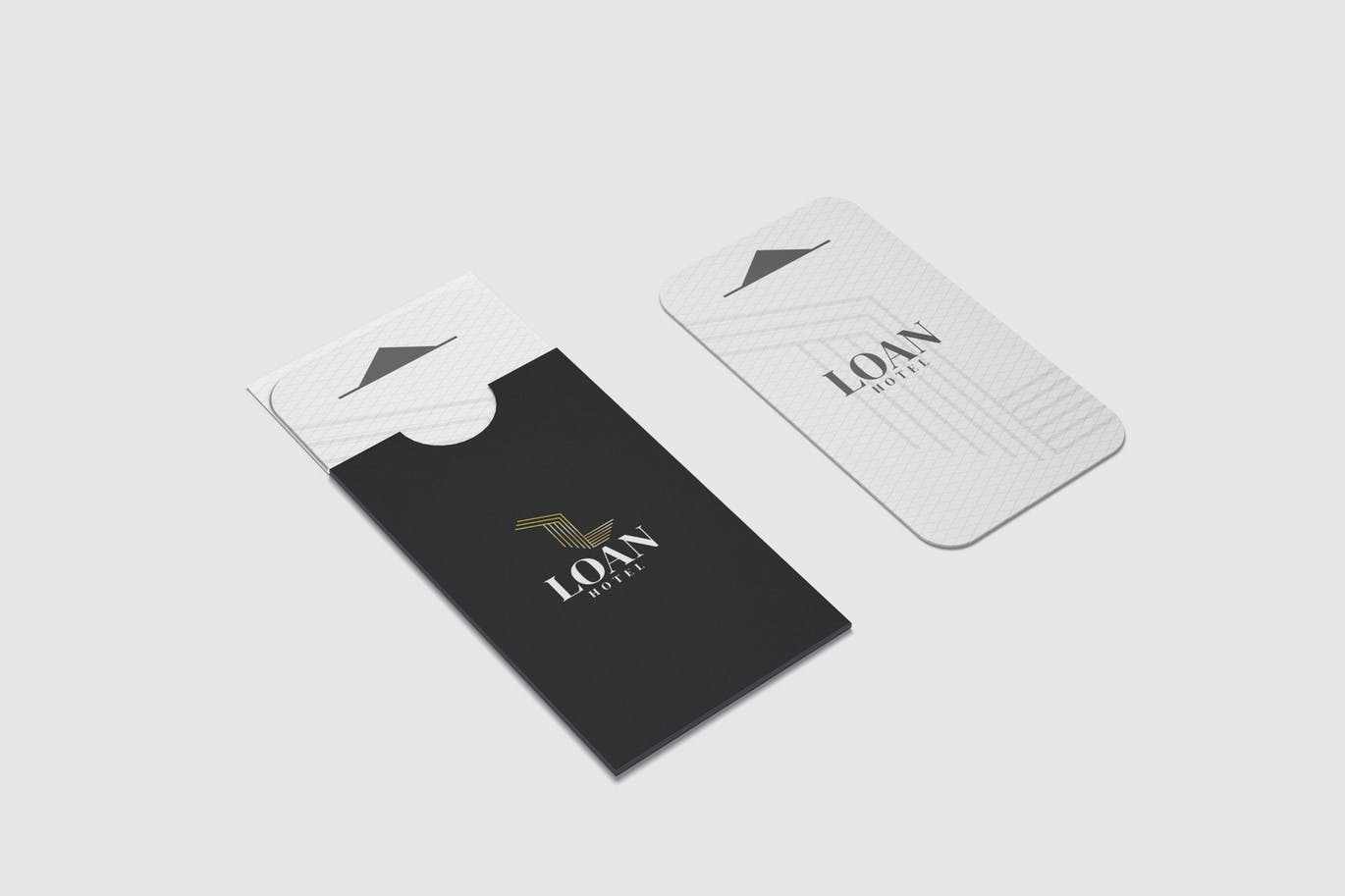 Card and Holder Mockup