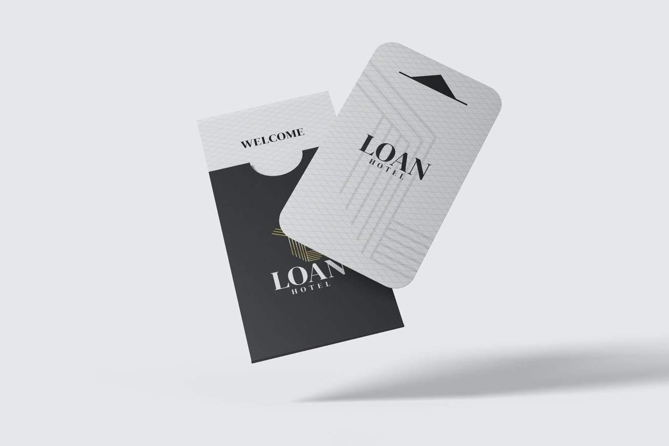 Card and Holder Mockup