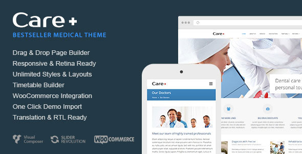 Care v4.7.1 - WordPress Template for Medical Websites