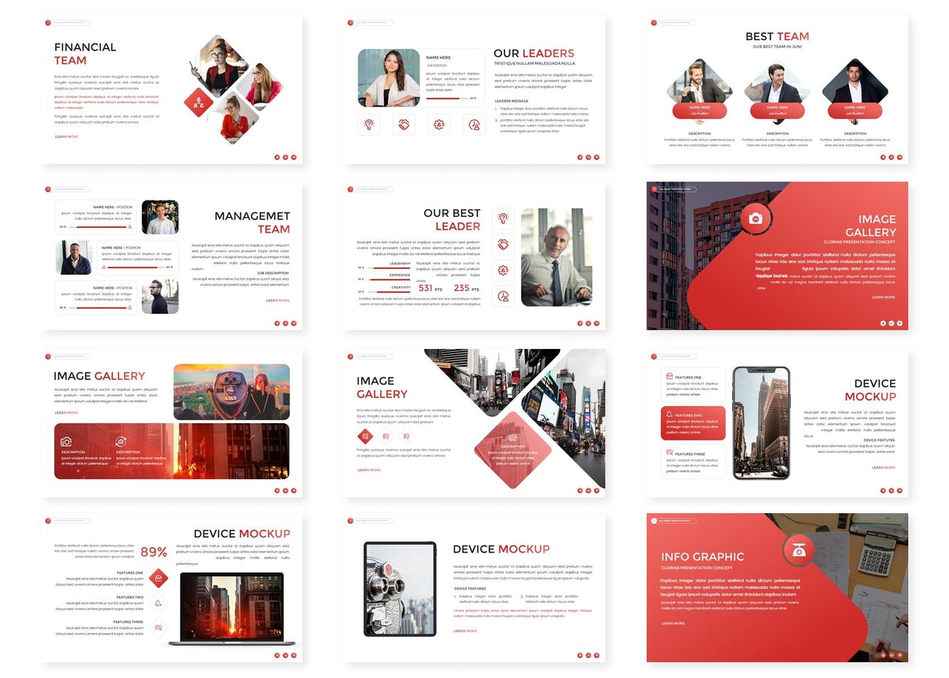 Clorine - Multipurpose Powerpoint Template