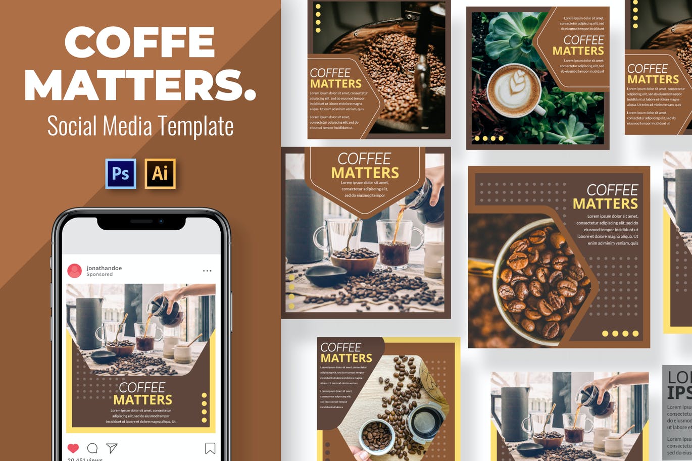 Coffe Matters Social Media Template