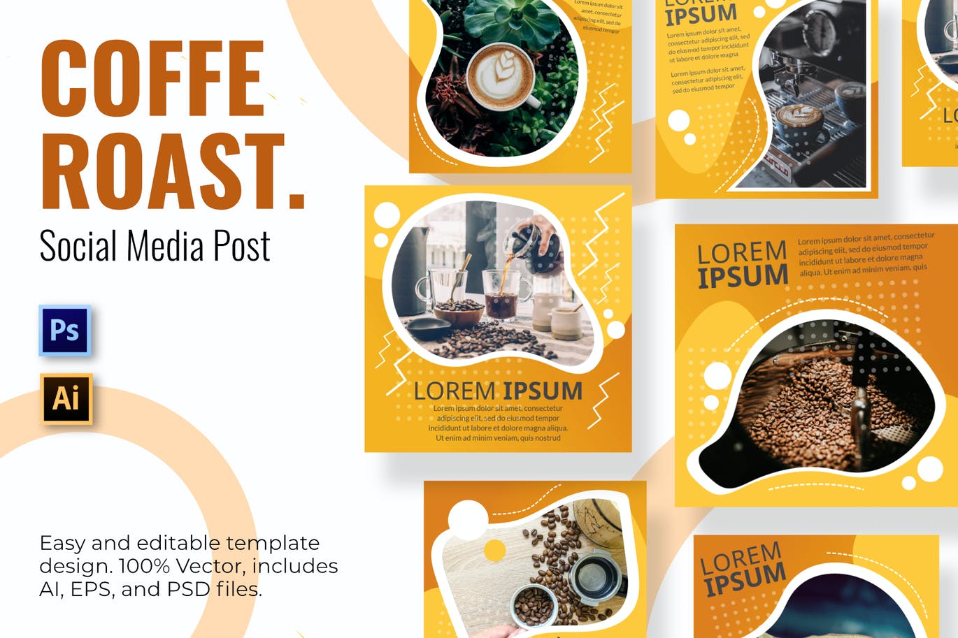 Coffee Social Media Template