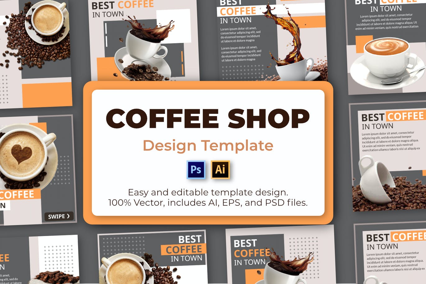 Coffee Social Media Template