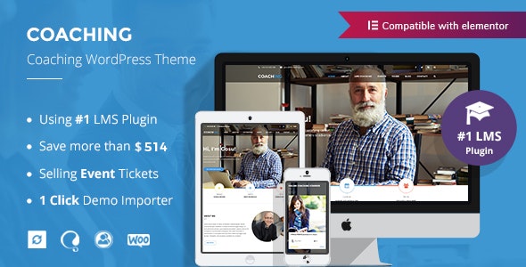 Colead - Coaching & Online Courses WordPress Theme