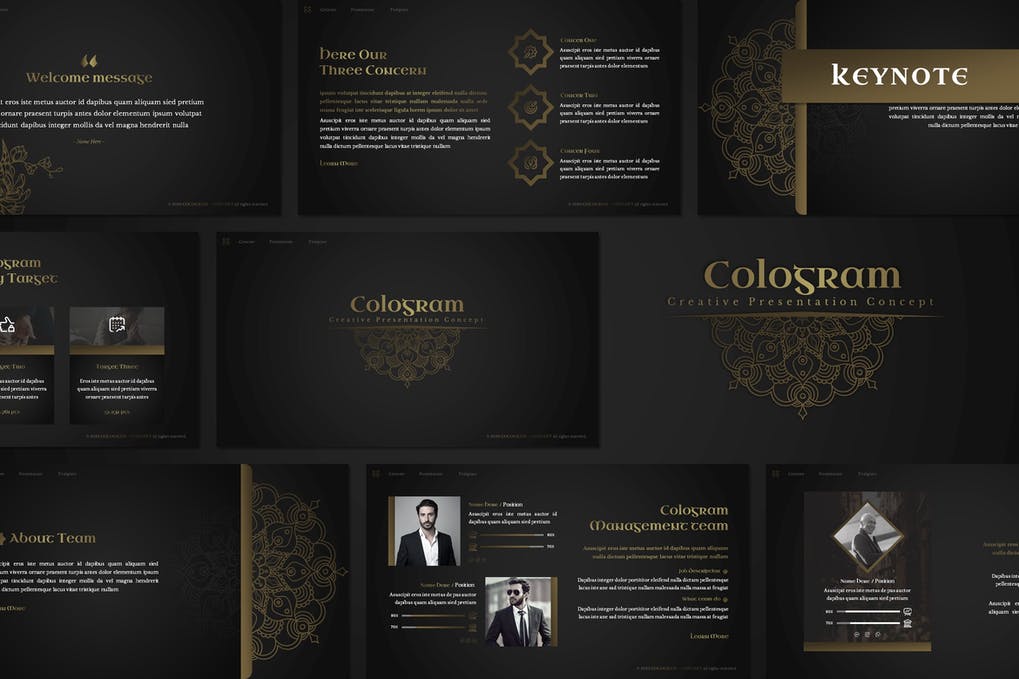Cologram - Islamic Keynote Template
