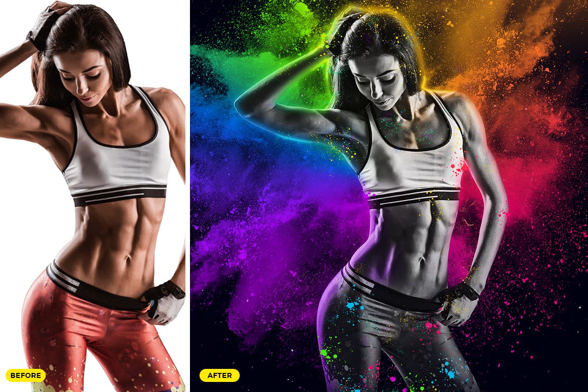 Color Fetival 2 Photoshop Action