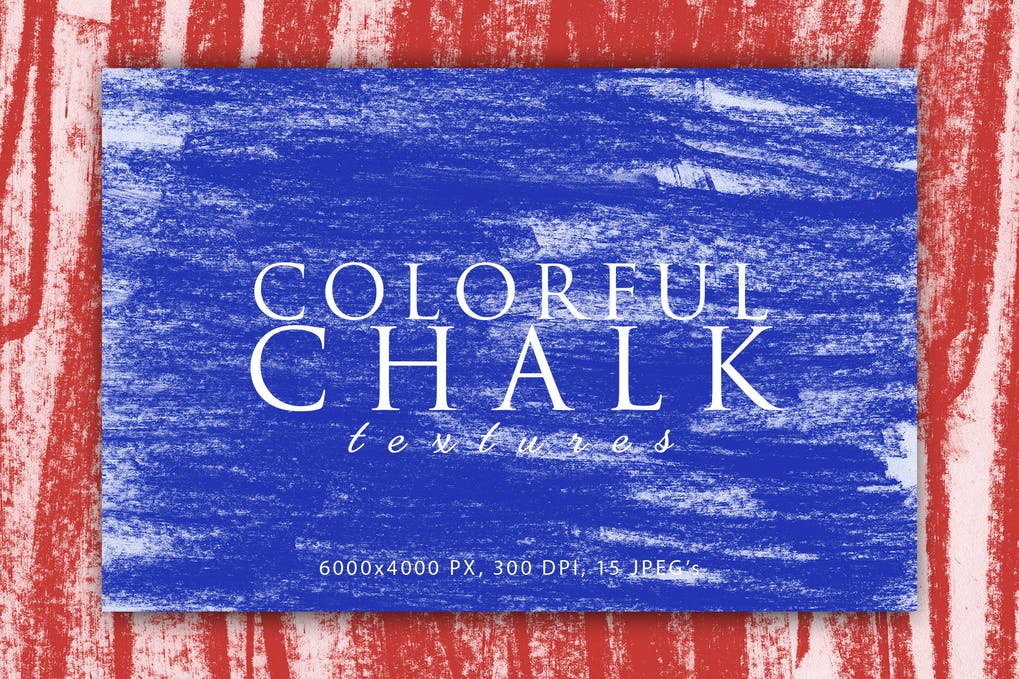 Colorful Chalk Textures