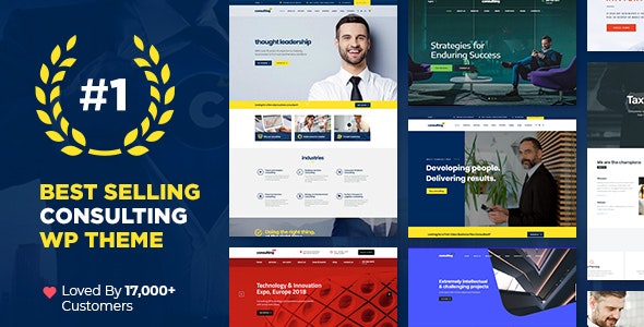 Consulting - Business, Finance WordPress Theme