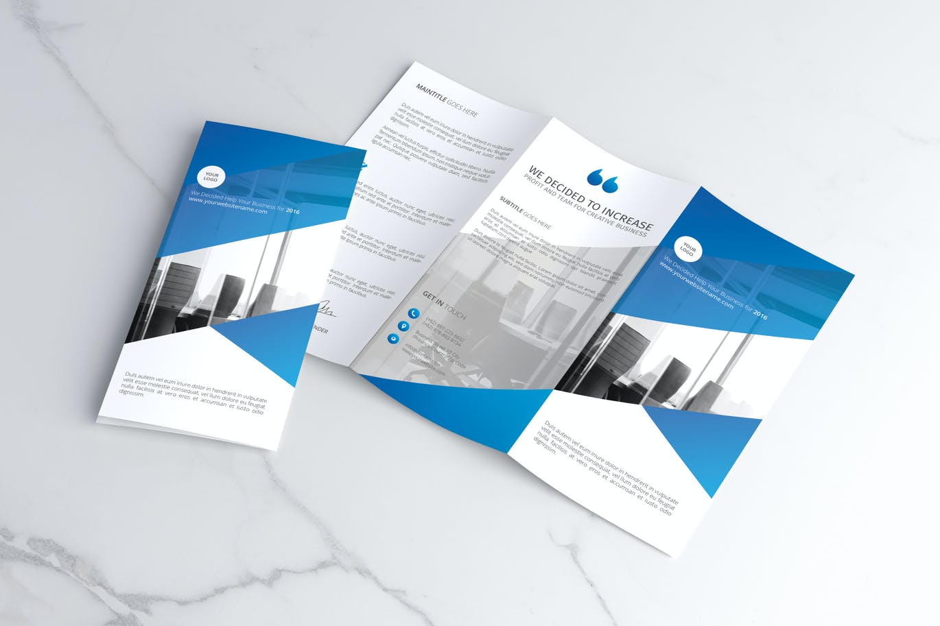 Corporate Trifold Brochure