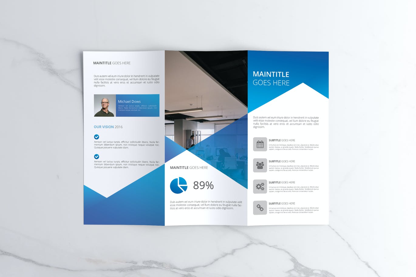 Corporate Trifold Brochure