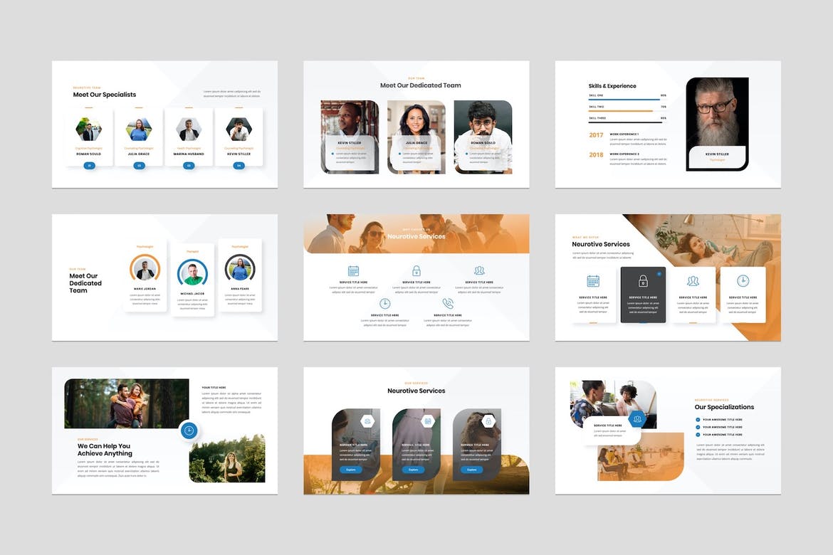 Counselling Psychology Office Keynote Template