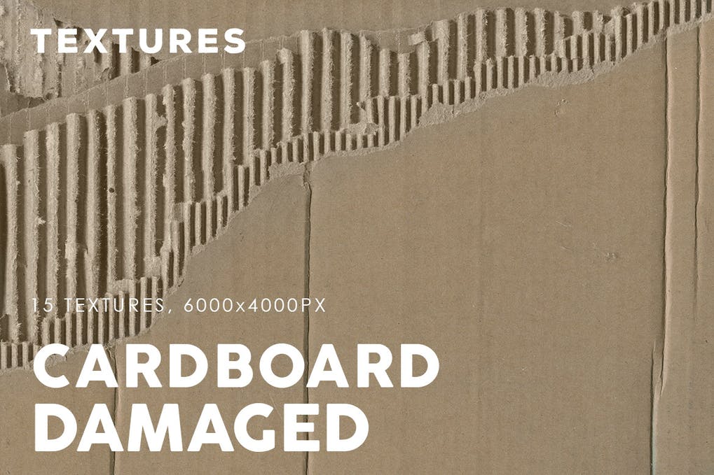 Damaged Cardboard Textures 2